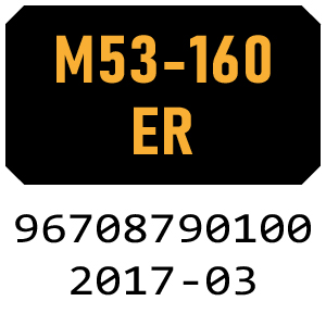 McCulloch M53-160ER - 96708790100 - 2017-03 Rotary Mower Parts