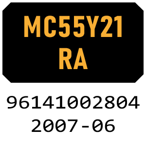 McCulloch MC55Y21 RA - 96141002804 - 2007-06 Rotary Mower Parts