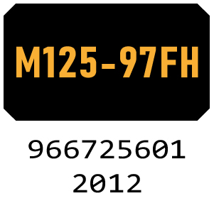 McCulloch M125-97FH - 966725601 - 2012 Ride On Mower Parts