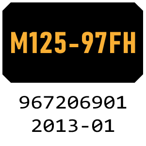 McCulloch M125-97FH - 967206901 - 2013-01 Ride On Mower Parts