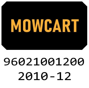 McCulloch MOWCART - 96021001200 - 2010-12 Ride On Mower Parts