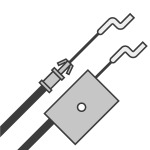 Mountfield Rotary Mower Engine Brake Cables (O.P.C)