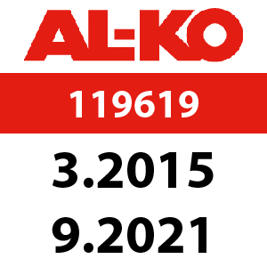 AL-KO Highline 475 SP-A - 119619: 3.2015 - 9.2021