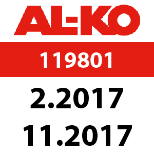 AL-KO Highline 51.7 SPH - 119801: 2.2017 - 11.2017