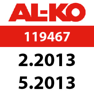 AL-KO Highline 523 SP - 119467: 2.2013 - 5.2013