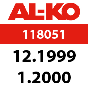 AL-KO Premium Bio 48 - 118051: 12.1999 - 1.2000