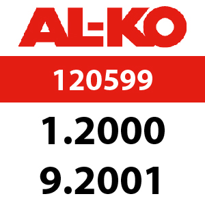 AL-KO Classic 46 BR - 120599: 1.2000 - 9.2001