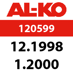 AL-KO Classic 46 BR - 120599: 12.1998 - 1.2000