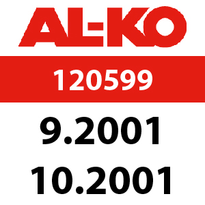 AL-KO Classic 46 BR - 120599: 9.2001 - 10.2001