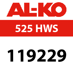 AL-KO Classic 525 HWS - 119229 - Rotary Mower Parts