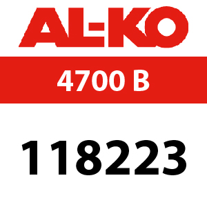 AL-KO Concord 4700 B - 118223 - Rotary Mower Parts