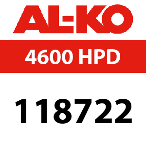 AL-KO Easy-Mow 4600 HPD - 118722 - Rotary Mower Parts