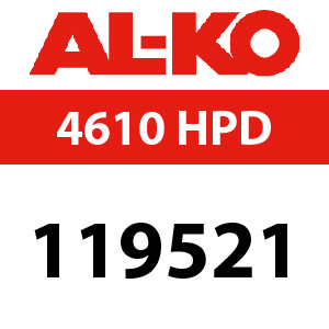 AL-KO Easy-Mow 4610 HPD - 119521 - Rotary Mower Parts