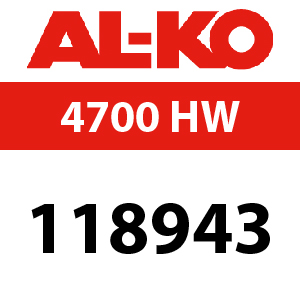 AL-KO Easy-Mow 4700 HW - 118943 - Rotary Mower Parts