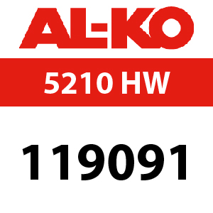 AL-KO Easy-Mow 5210 HW - 119091 - Rotary Mower Parts