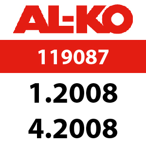 AL-KO Easy-Mow 4610 H - 119087: 1.2008 - 4.2008