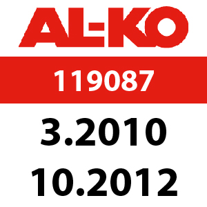 AL-KO Easy-Mow 4610 H - 119087: 3.2010 - 10.2012