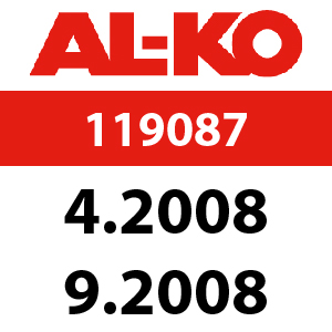 AL-KO Easy-Mow 4610 H - 119087: 4.2008 - 9.2008