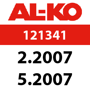 AL-KO Easy-Mow 4800 H Pro - 121341: 2.2007 - 5.2007