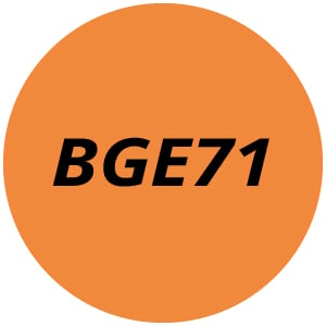 BGE71 Blower Parts