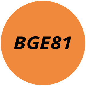 BGE81 Blower Parts