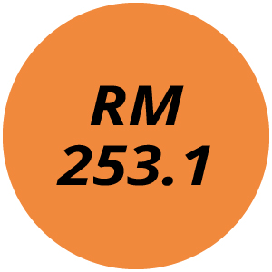 RM253.1 Petrol Rotary Mower Parts