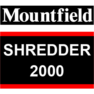 SHREDDER 2000 - Shredder Parts