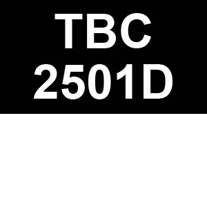 Tanaka TBC-2501D Parts