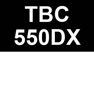 Tanaka TBC-550DX Parts