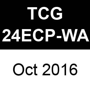 Tanaka TCG-24ECP-WA - Oct 2016 Parts