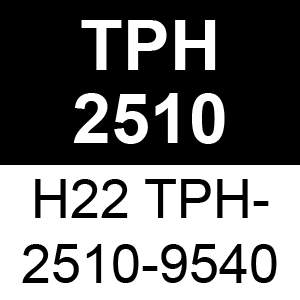 Tanaka TPH-2510 - H22 TPH25109540 Parts