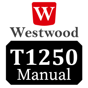 Westwood T1250 Manual Tractor Belts (1990 - 1993)