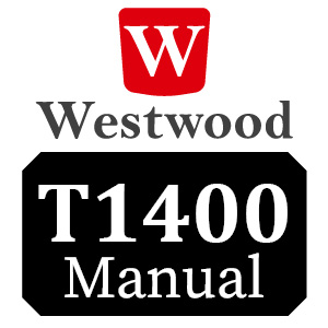 Westwood T1400 Manual Tractor Belts (1992 - 1996)