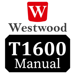 Westwood T1600 Manual Tractor Belts (1984 - 2000)