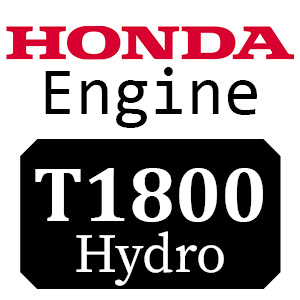 Westwood T1800 Hydro Tractor Belts (2008/ 2009) - Honda Engine