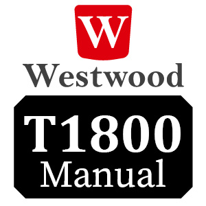 Westwood T1800 Manual Tractor Belts (1988 - 2000)