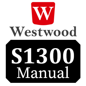 Westwood S1300 Manual Tractor Belts (1997 - 2005)