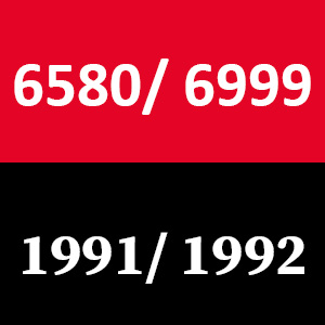 Westwood D1200 (Ruggerini) Tractor Belts (1991/ 1992) - Code 6580/ 6999