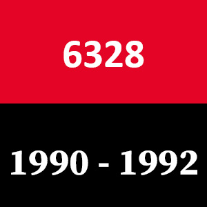 Westwood S1000 Tractor Belts (1990 - 1992) - Code 6328