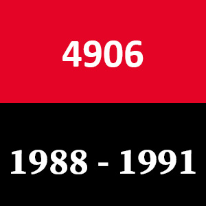 Westwood T1200 Tractor Belts (1988 - 1991) - Code 4906