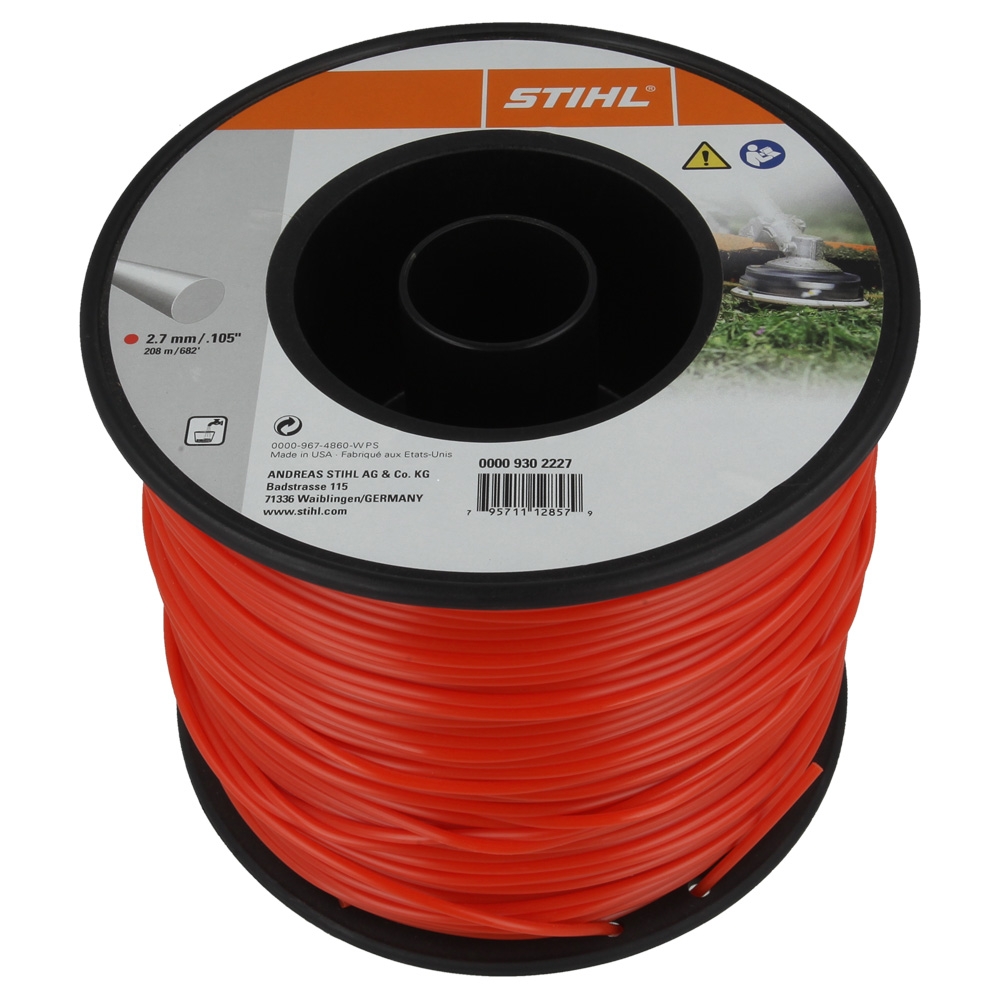 Line Round Ø 2.7mm x 208 M Red