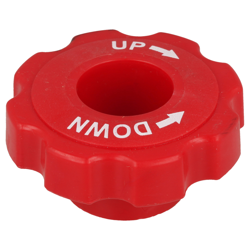 Knob 3/8-16 Red