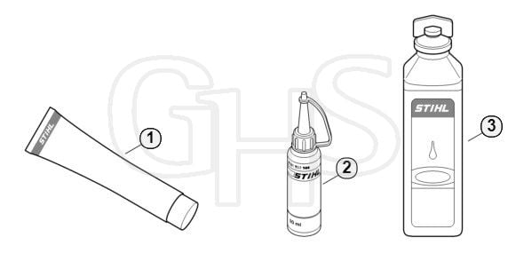 Genuine Stihl BR340 L / P - Miscellaneous lubricants and greases