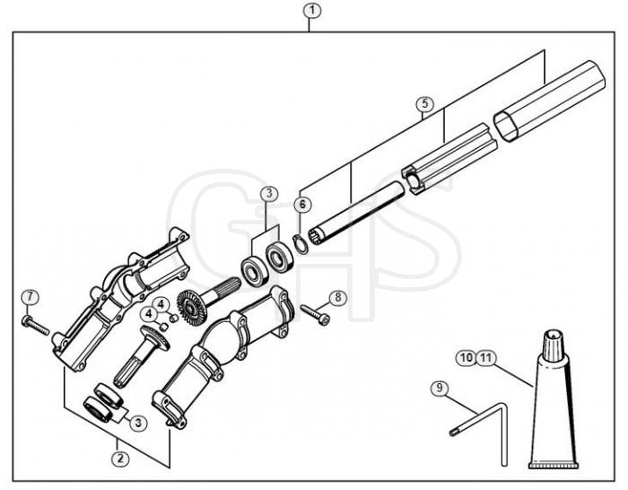 Genuine Stihl HT70 / AF - Angle drive