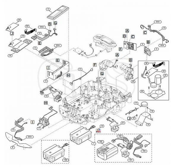 Genuine Stihl RMI632.0 C / E - Electric equipment