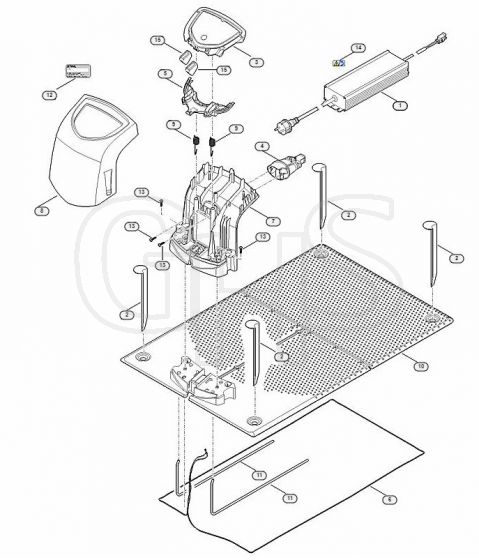 Genuine Stihl RMI632.1 / F - Docking station