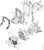 Genuine Stihl BR450 / K - Fan Housing, Shroud, Backplate BR 450