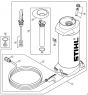 Genuine Stihl TS410 / O - Pressurized water tank