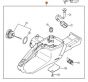 Genuine Stihl MS462 Tank Housing - 1142 350 0804