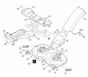 Genuine Stihl RT6112.0 ZL / L - Mowing deck housing